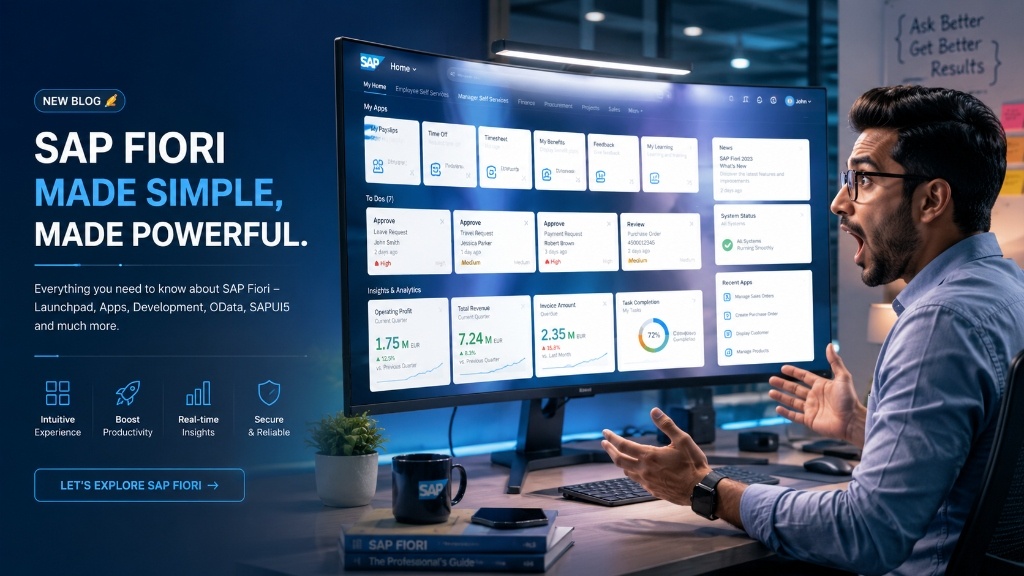 SAP Fiori Development Complete Guide — How to Build, Deploy and Extend Fiori Apps Like a Pro in 2026