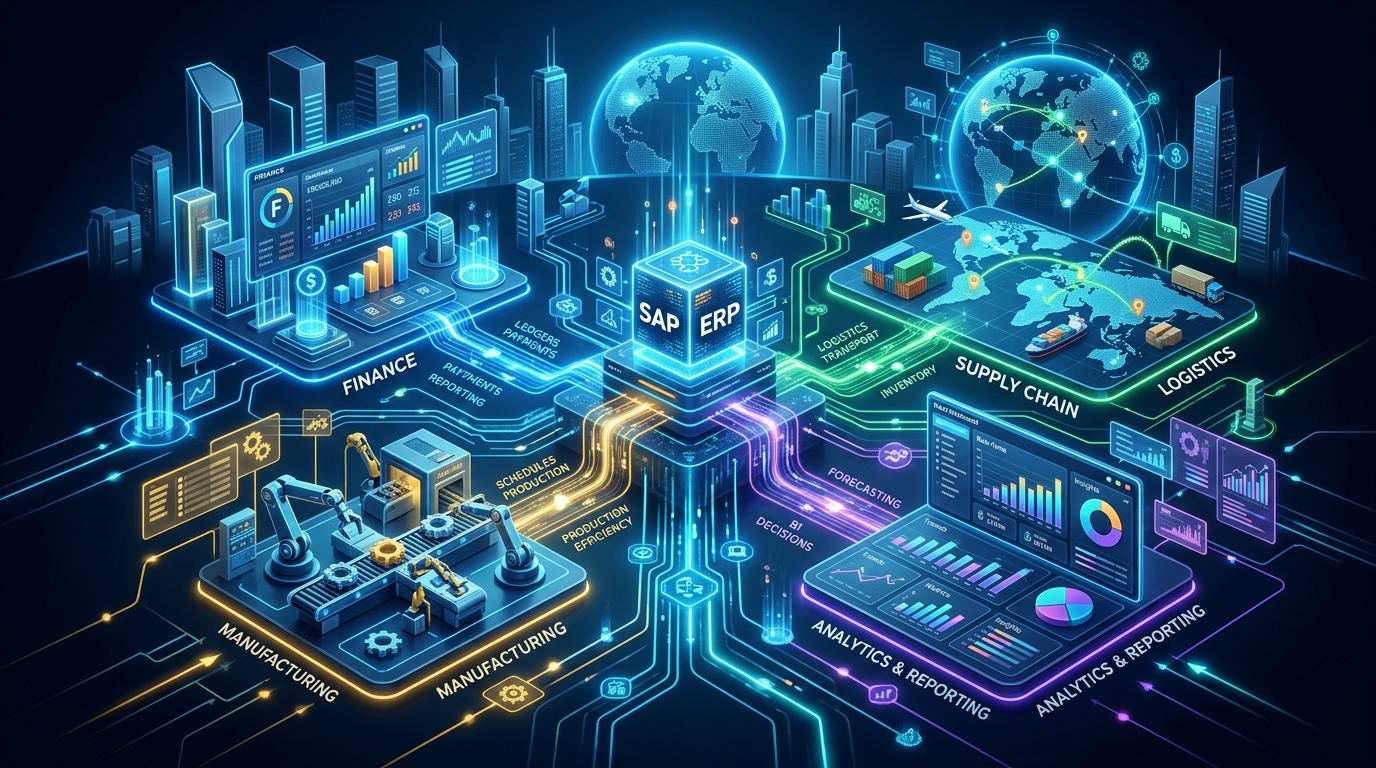What is SAP ERP Overview and Architecture